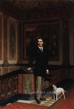 ラ・ロシュフコー公爵ドゥドーヴィル ジャン・レオン・ジェローム Oil Paintings